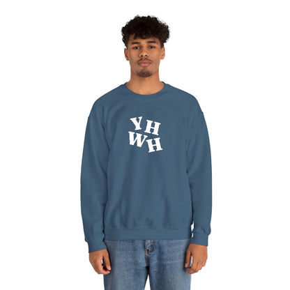 Embroidered YHWH Unisex Crewneck Sweatshirt