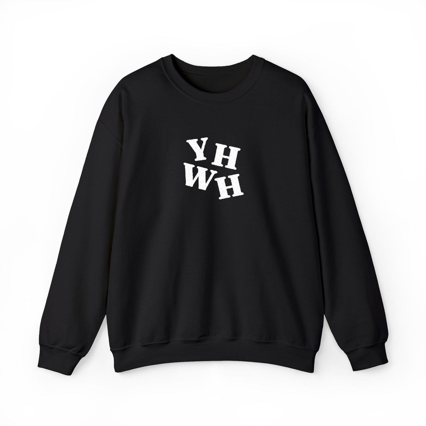 Embroidered YHWH Unisex Crewneck Sweatshirt