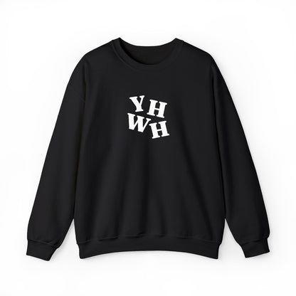 Embroidered YHWH Unisex Crewneck Sweatshirt