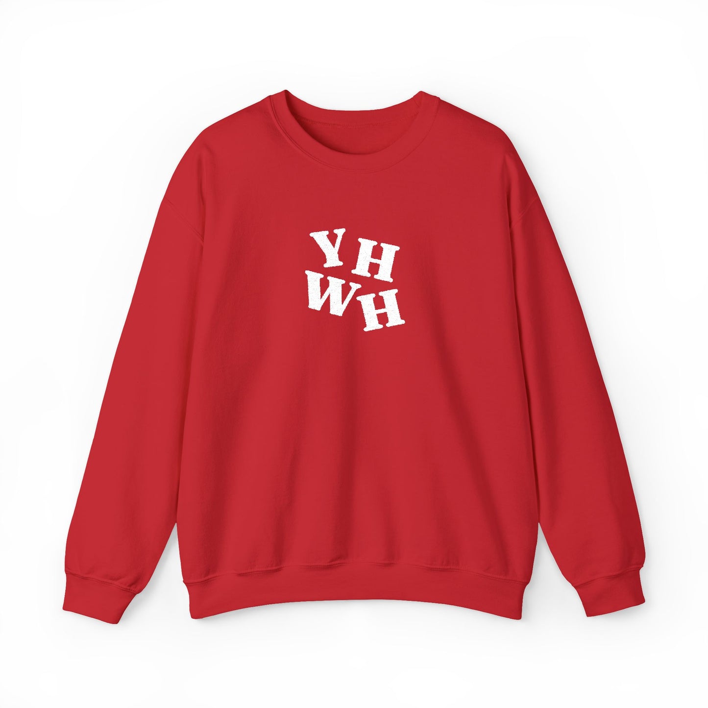 Embroidered YHWH Unisex Crewneck Sweatshirt