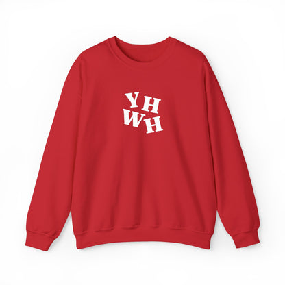 Embroidered YHWH Unisex Crewneck Sweatshirt