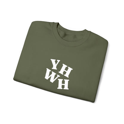 Embroidered YHWH Unisex Crewneck Sweatshirt