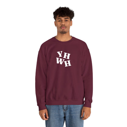 Embroidered YHWH Unisex Crewneck Sweatshirt