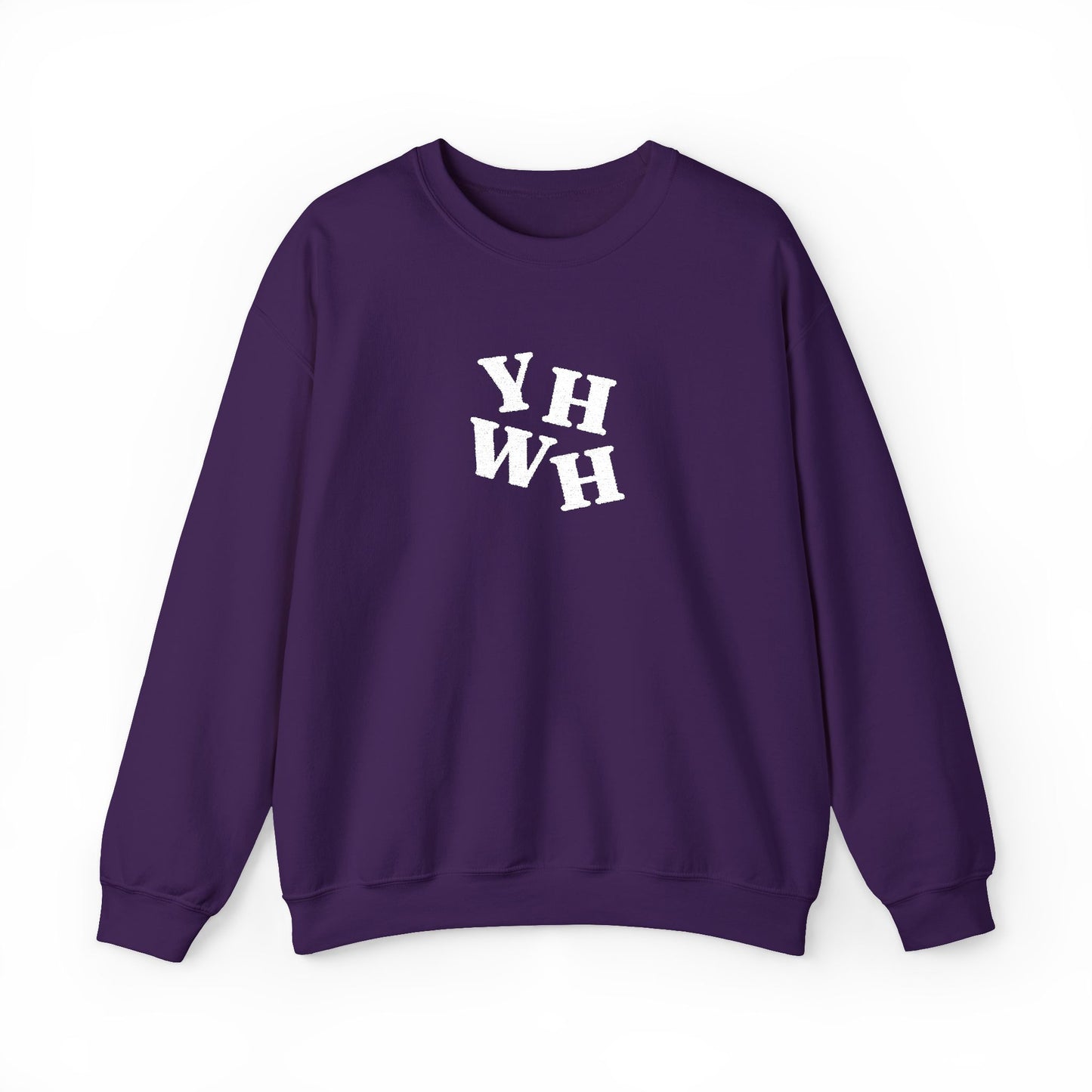 Embroidered YHWH Unisex Crewneck Sweatshirt