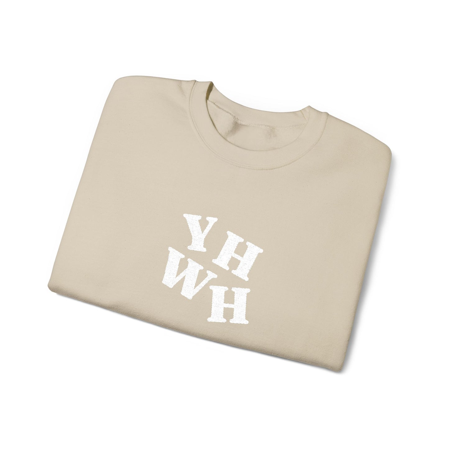 Embroidered YHWH Unisex Crewneck Sweatshirt
