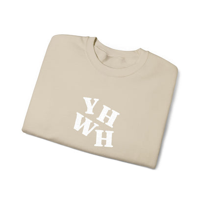 Embroidered YHWH Unisex Crewneck Sweatshirt