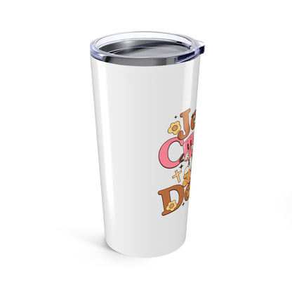 Jesus, Coffee, and Dogs Stainless Steel Tumbler 20oz