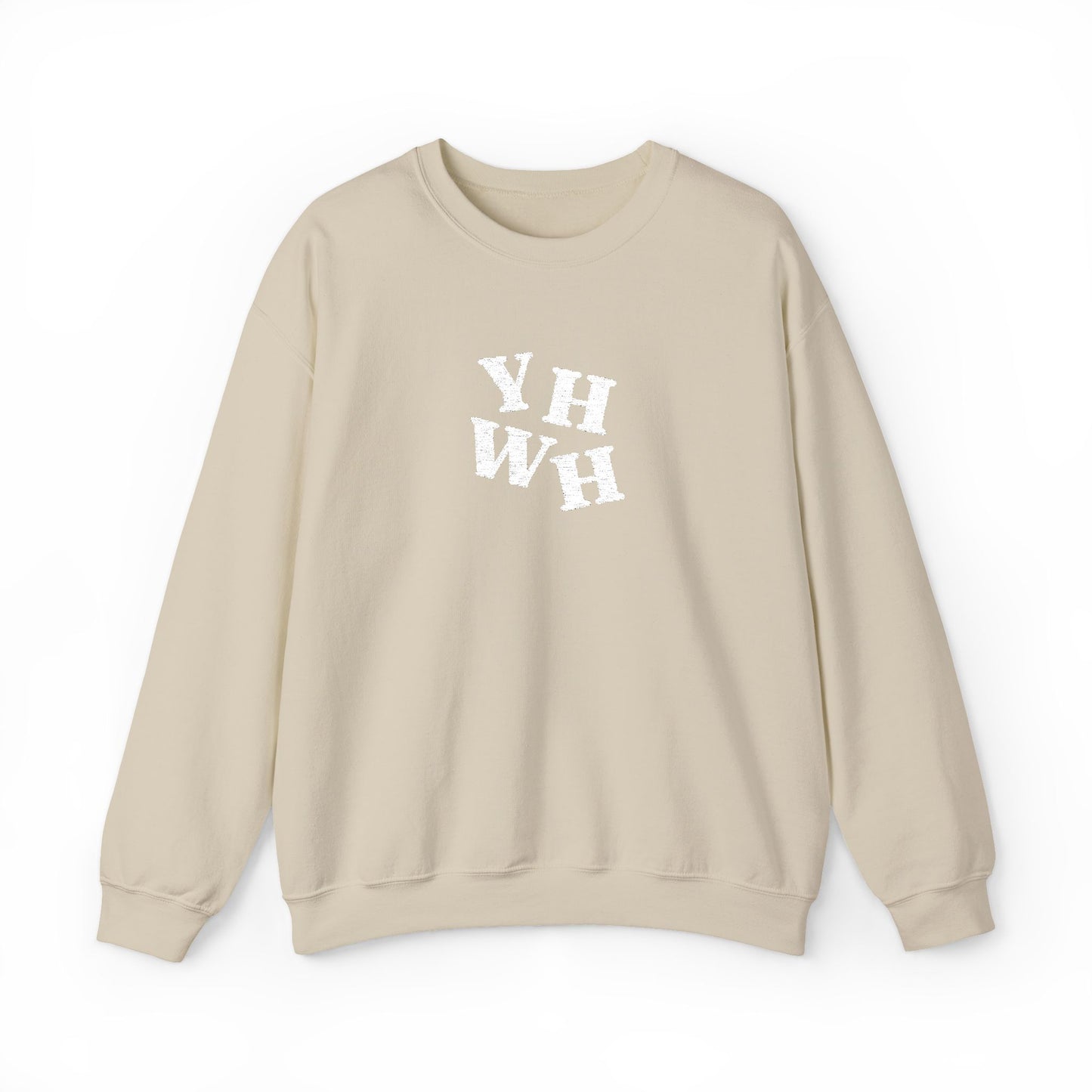 Embroidered YHWH Unisex Crewneck Sweatshirt
