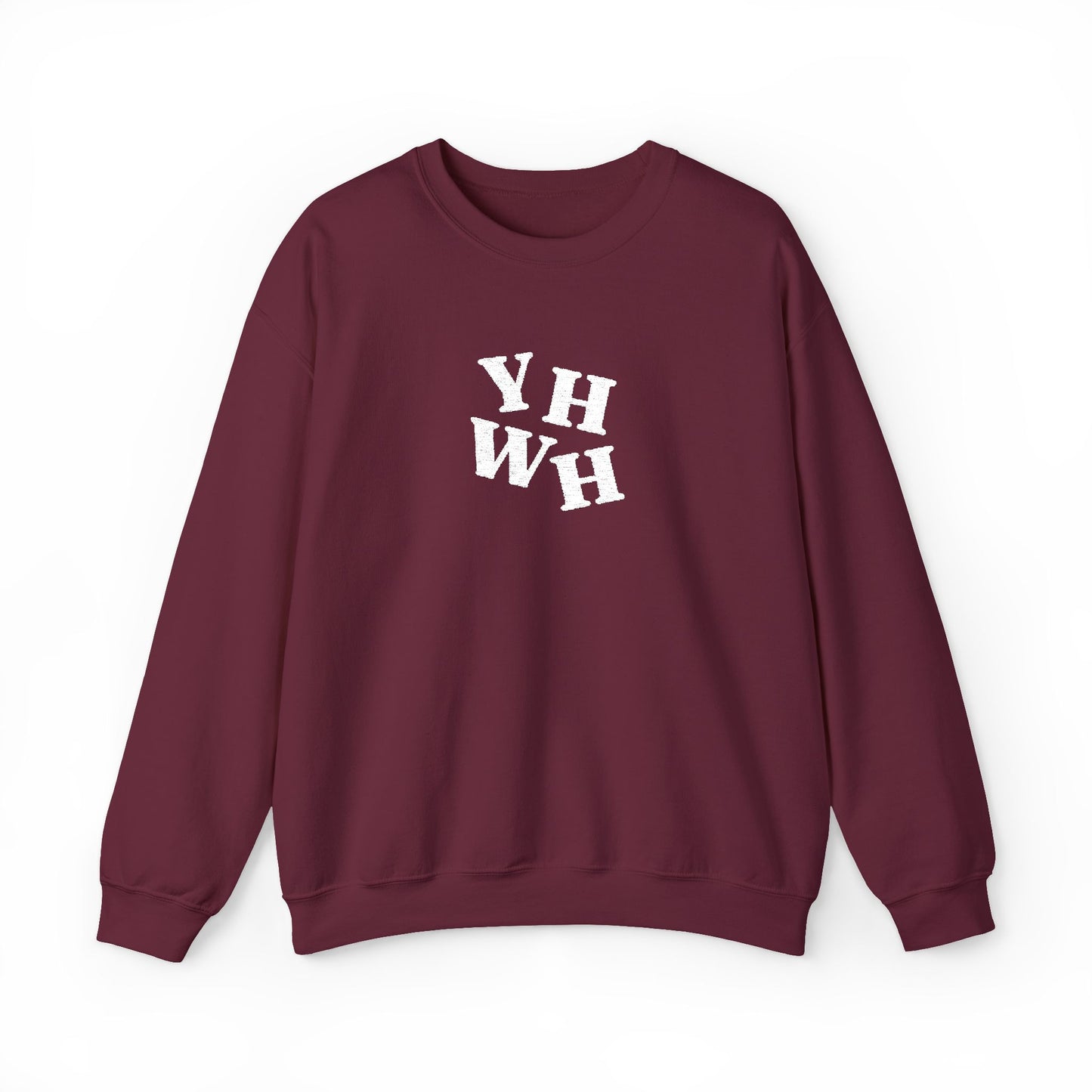 Embroidered YHWH Unisex Crewneck Sweatshirt