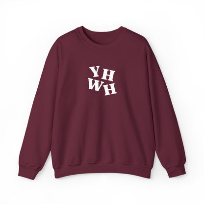 Embroidered YHWH Unisex Crewneck Sweatshirt