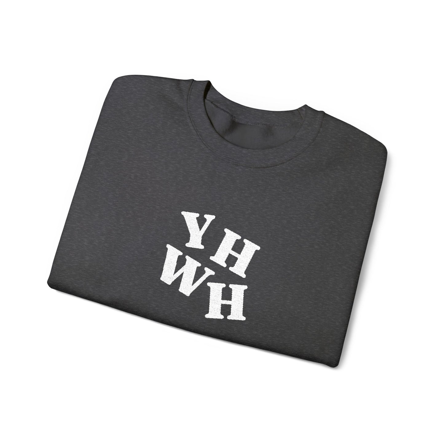 Embroidered YHWH Unisex Crewneck Sweatshirt