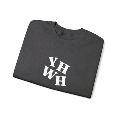 Embroidered YHWH Unisex Crewneck Sweatshirt