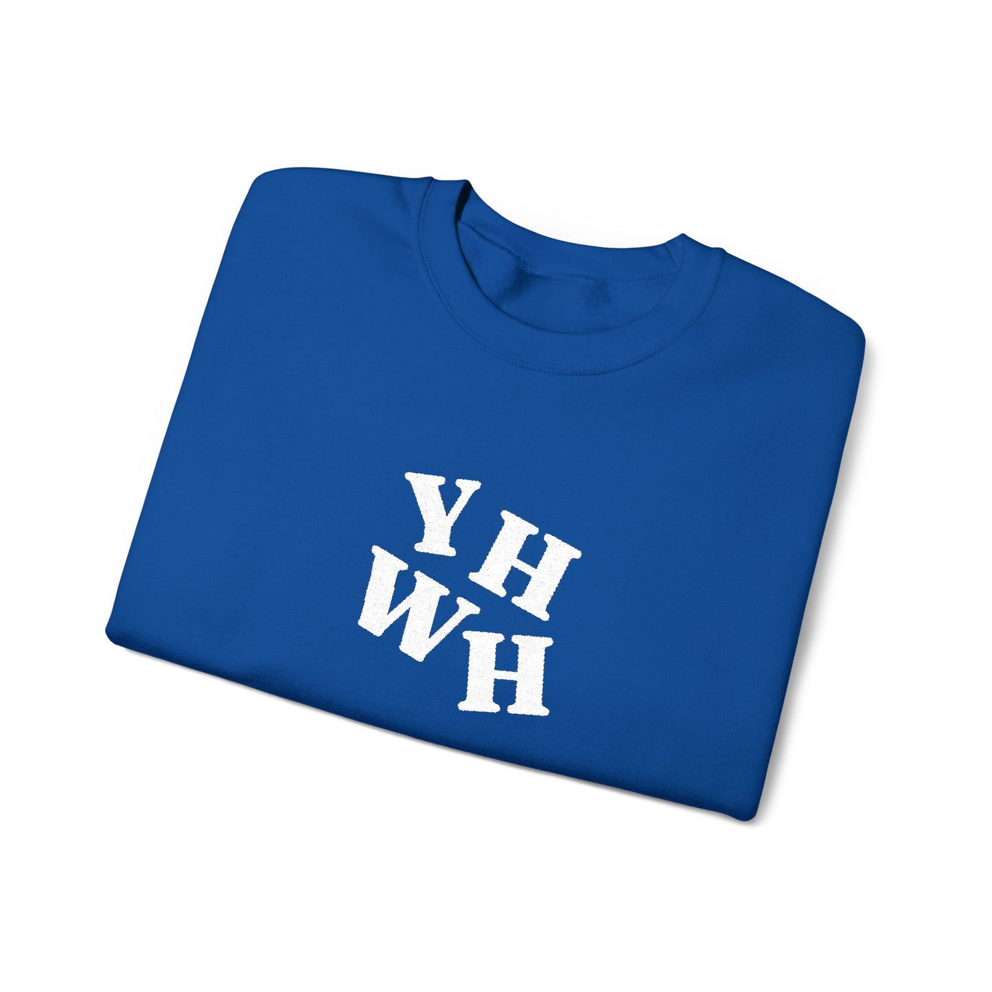 Embroidered YHWH Unisex Crewneck Sweatshirt