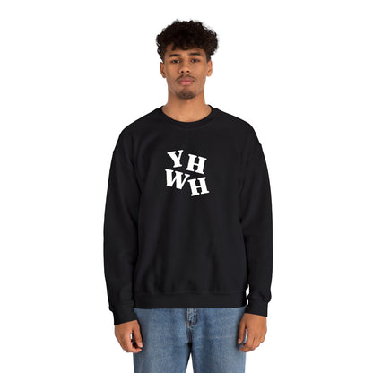 Embroidered YHWH Unisex Crewneck Sweatshirt