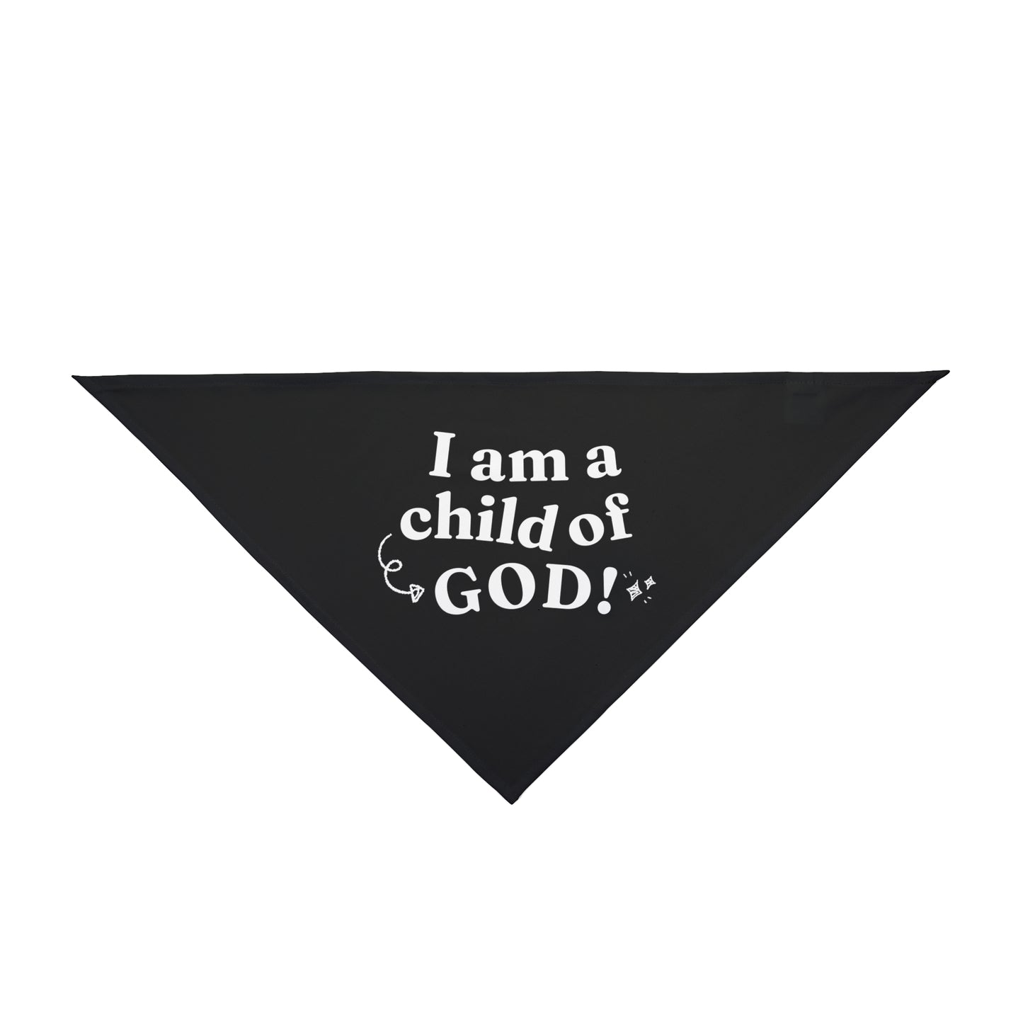 Pet Bandana - I am a Child of God Family Matching