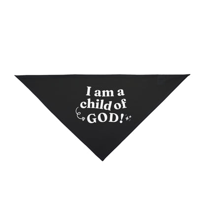 Pet Bandana - I am a Child of God Family Matching