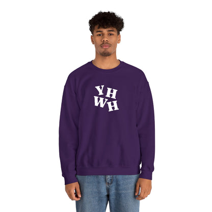 Embroidered YHWH Unisex Crewneck Sweatshirt