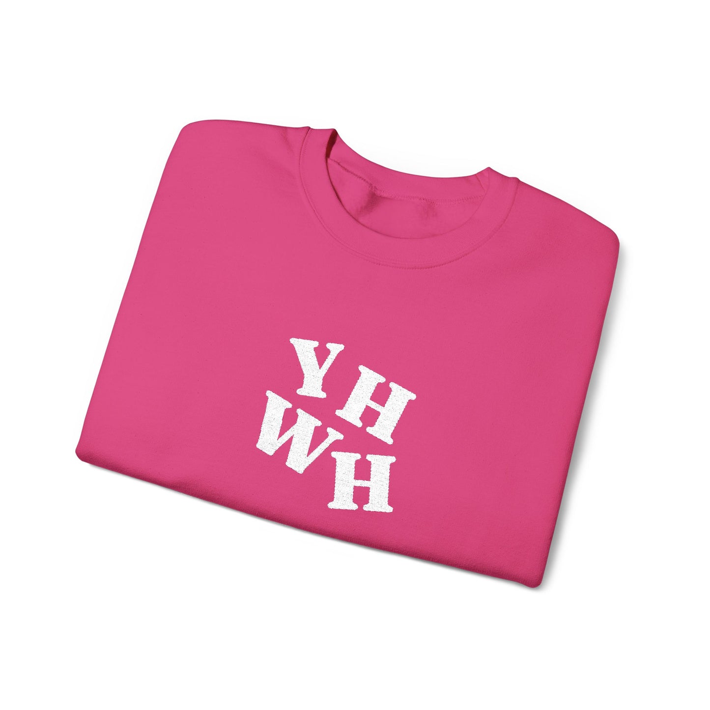 Embroidered YHWH Unisex Crewneck Sweatshirt