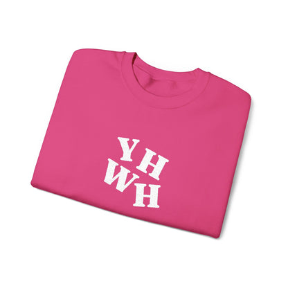Embroidered YHWH Unisex Crewneck Sweatshirt
