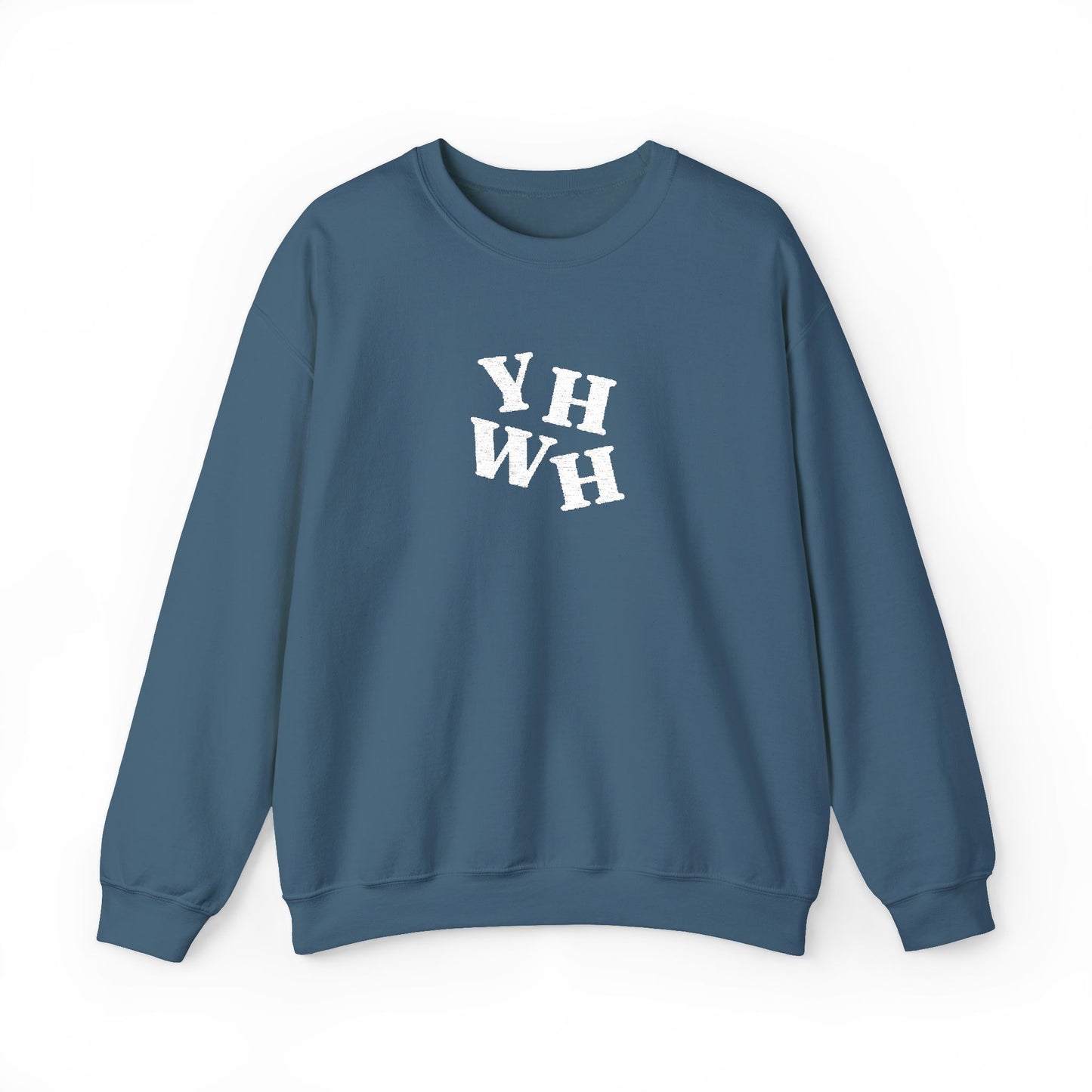 Embroidered YHWH Unisex Crewneck Sweatshirt