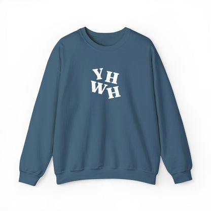Embroidered YHWH Unisex Crewneck Sweatshirt
