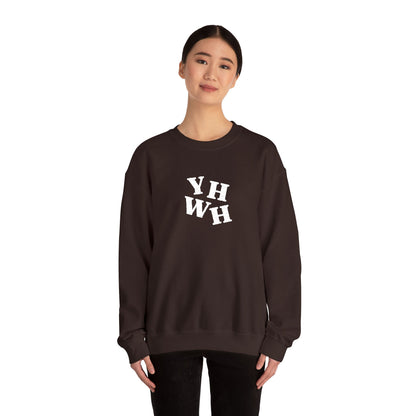 Embroidered YHWH Unisex Crewneck Sweatshirt