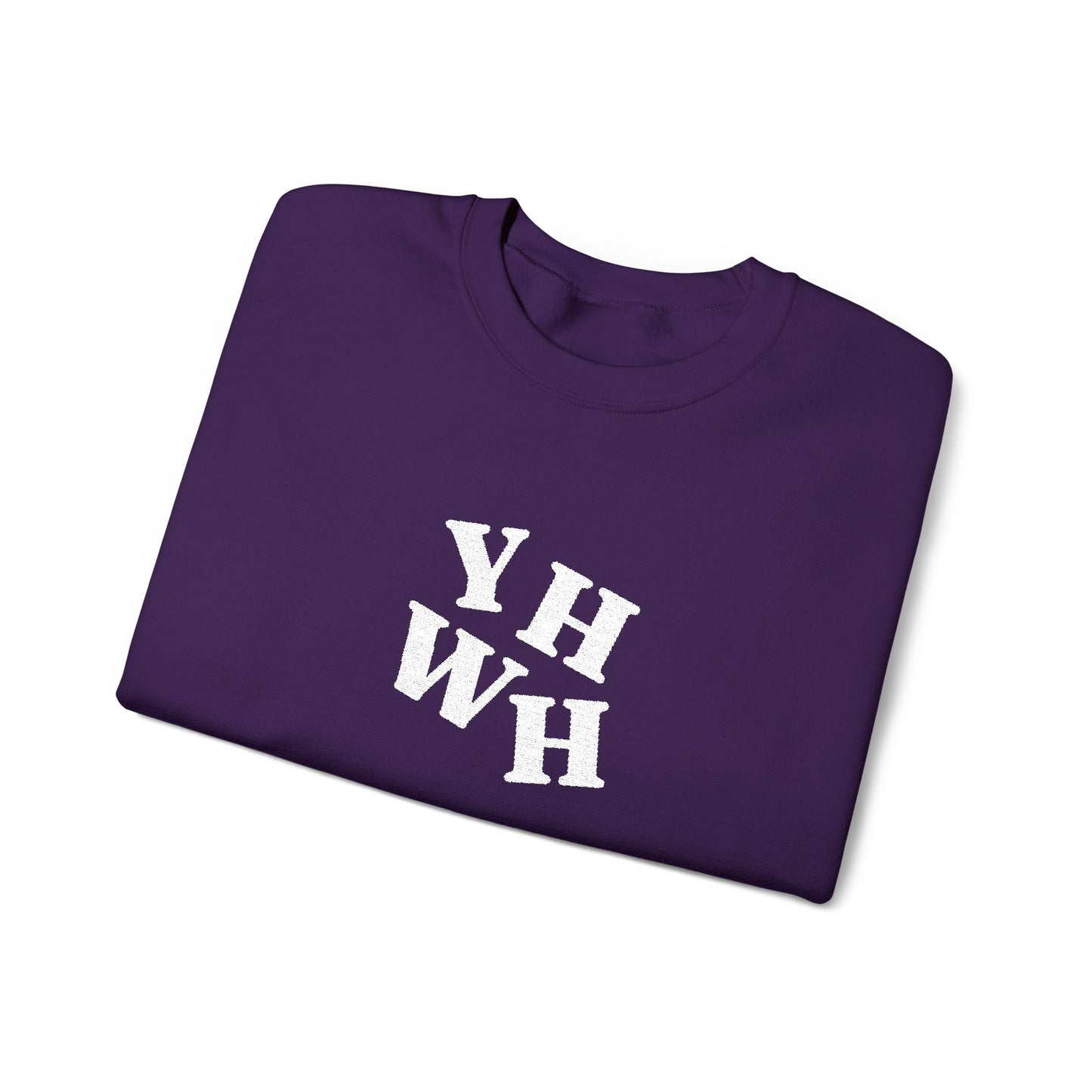 Embroidered YHWH Unisex Crewneck Sweatshirt