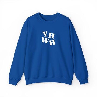 Embroidered YHWH Unisex Crewneck Sweatshirt