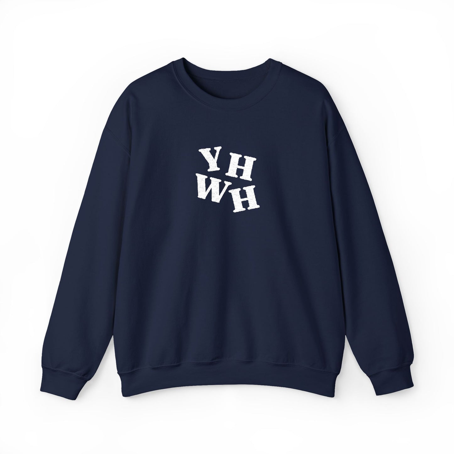 Embroidered YHWH Unisex Crewneck Sweatshirt