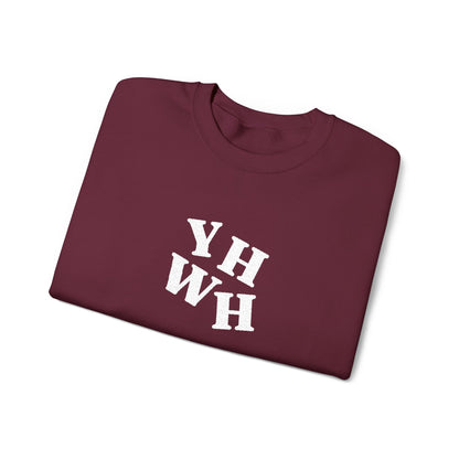 Embroidered YHWH Unisex Crewneck Sweatshirt