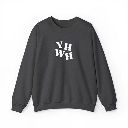 Embroidered YHWH Unisex Crewneck Sweatshirt