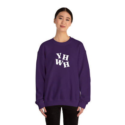 Embroidered YHWH Unisex Crewneck Sweatshirt