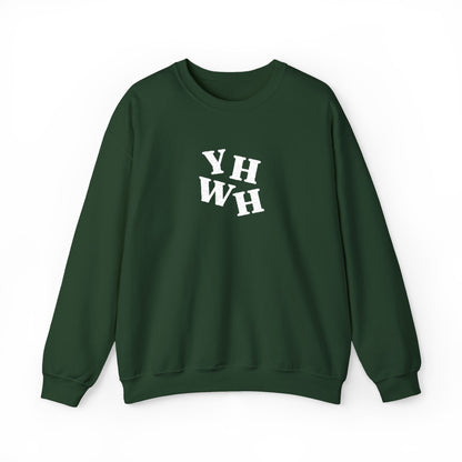 Embroidered YHWH Unisex Crewneck Sweatshirt