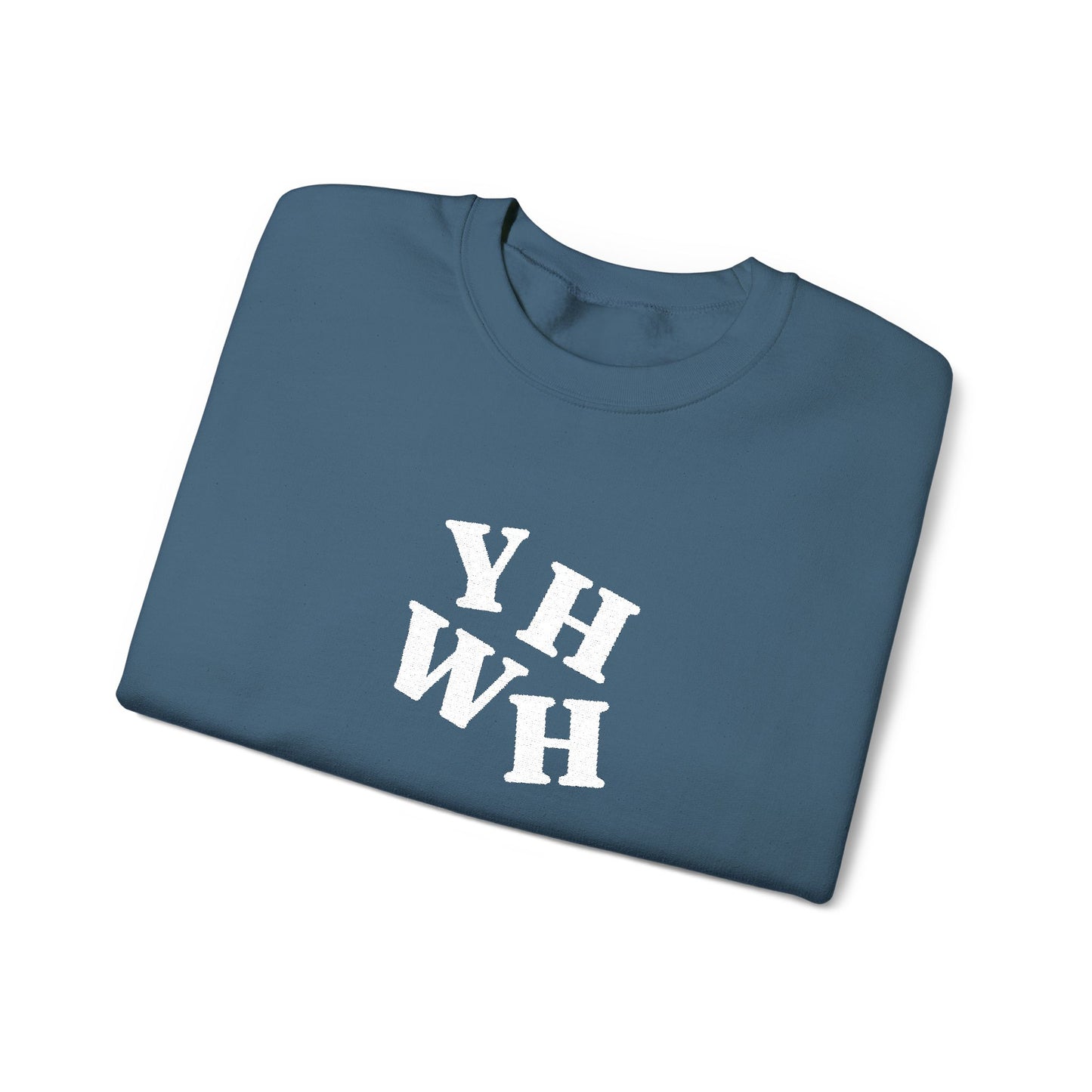 Embroidered YHWH Unisex Crewneck Sweatshirt