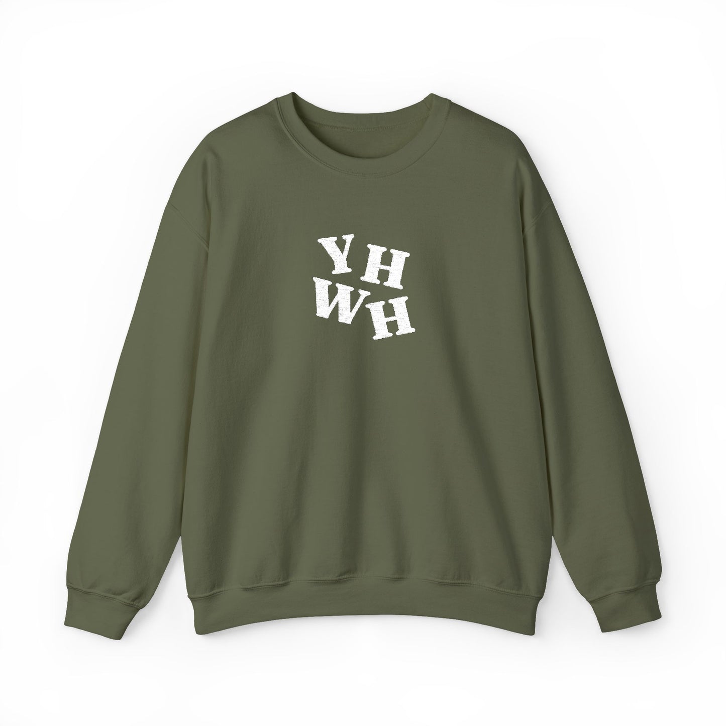 Embroidered YHWH Unisex Crewneck Sweatshirt
