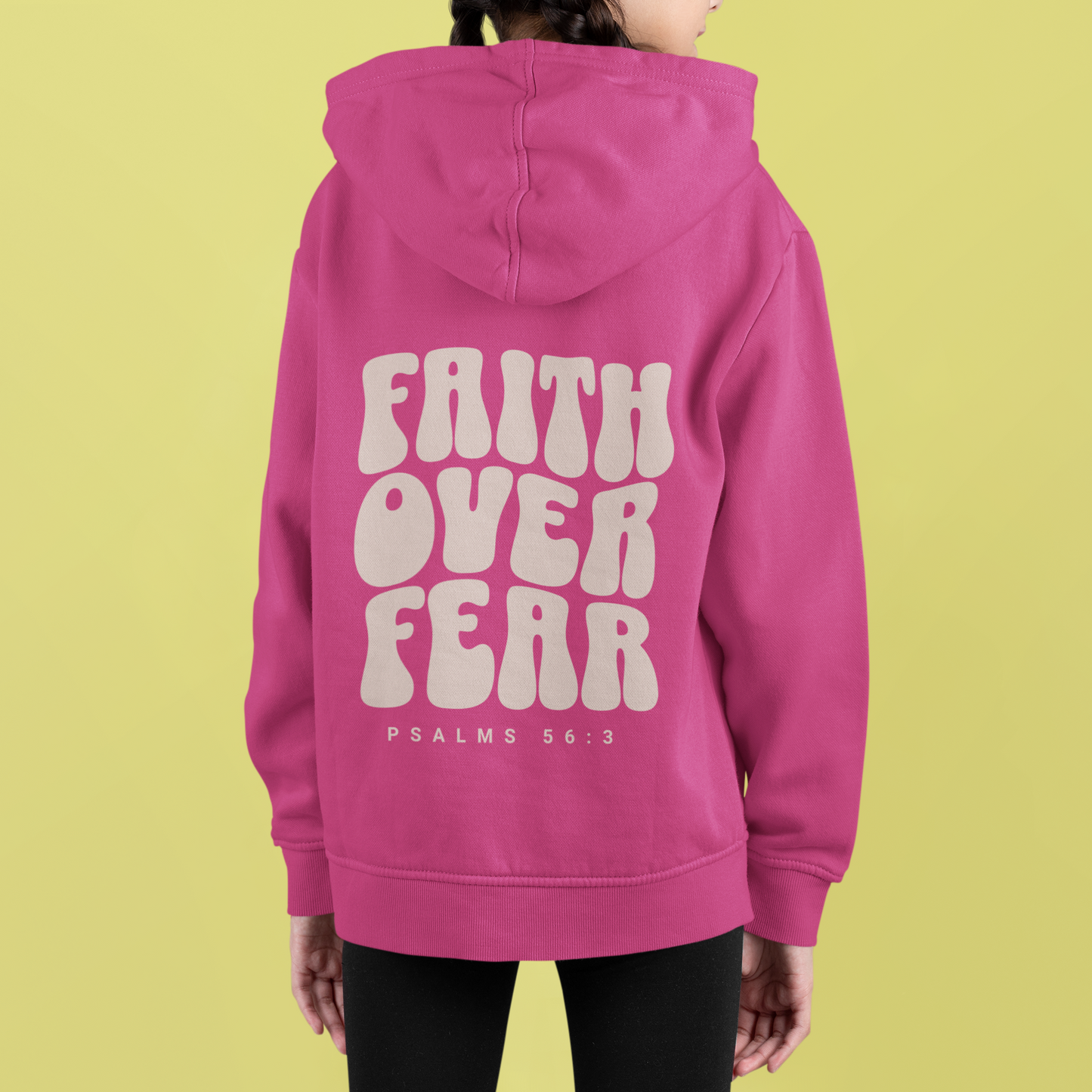 Kids Faith over Fear Hoodie