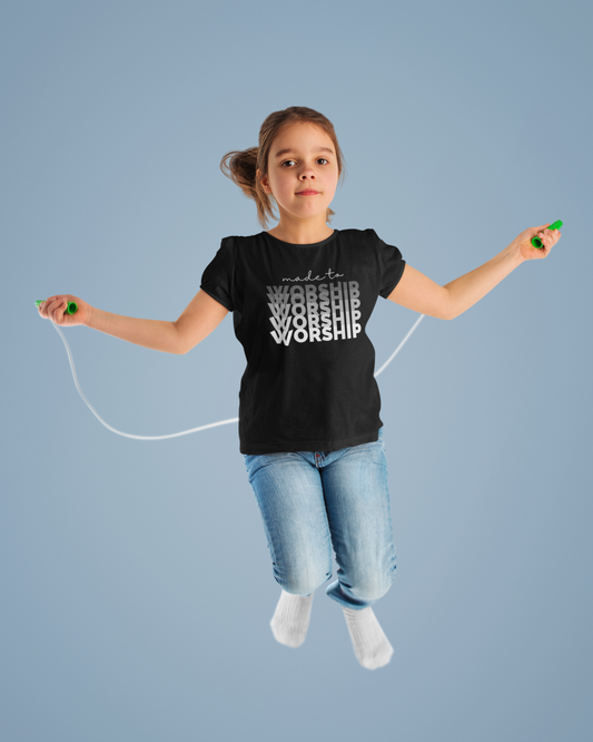 Kids Made to Worship Tee