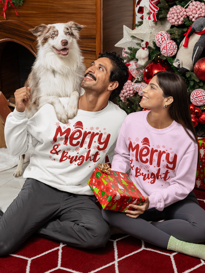 Adult Christmas Merry & Bright