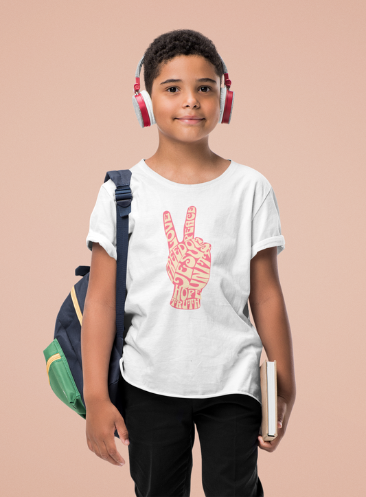 Kids Love Peace Jesus Tee